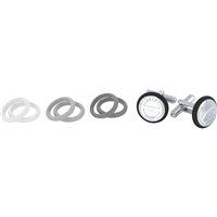 Cufflinks Hip Hop Man in Steel HJ0049 - HJ0049